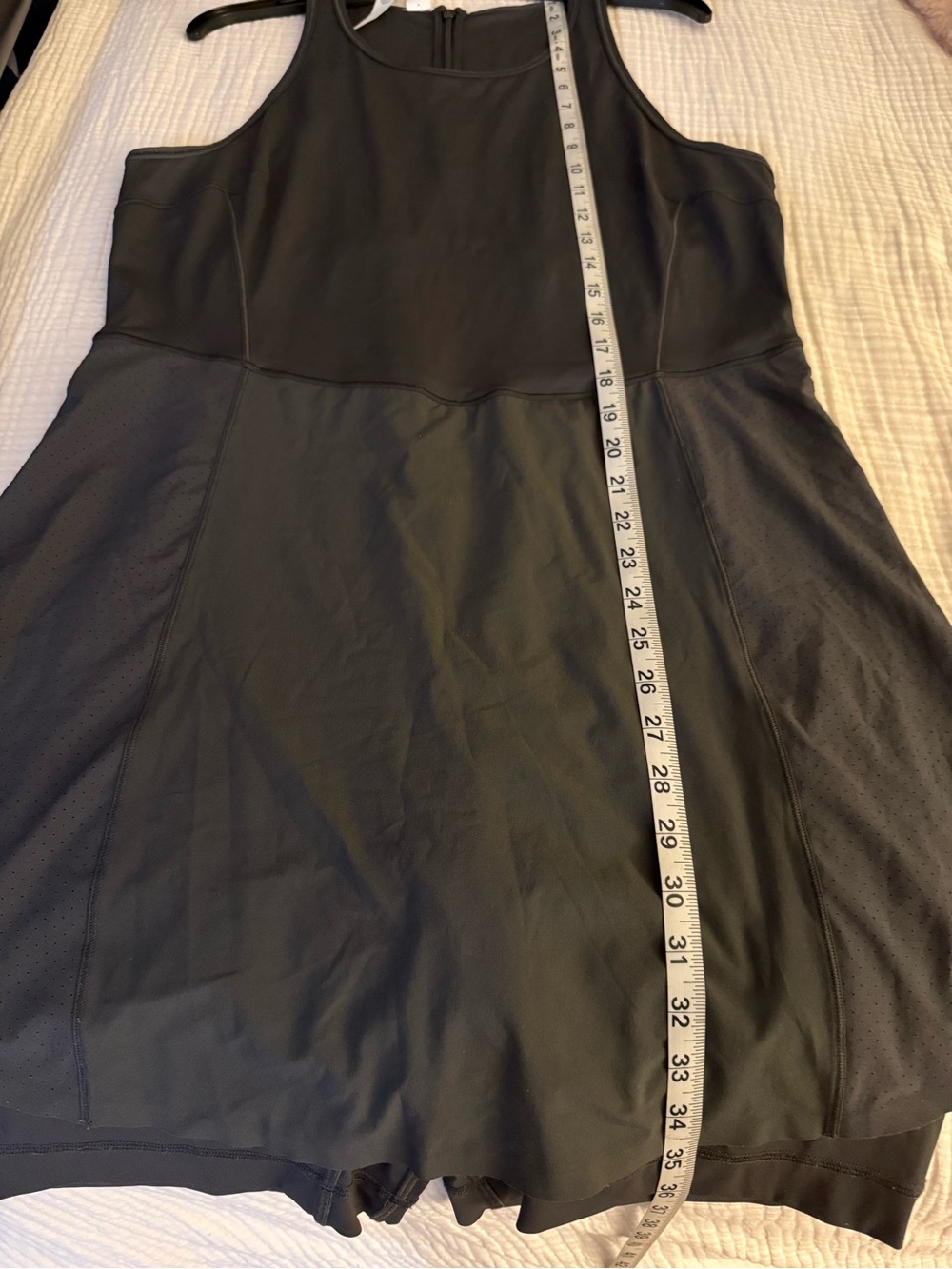 lululemon athletica Black Women's Dress/Skort Sz 14 athleisure pickleball sports - Picture 13 of 14